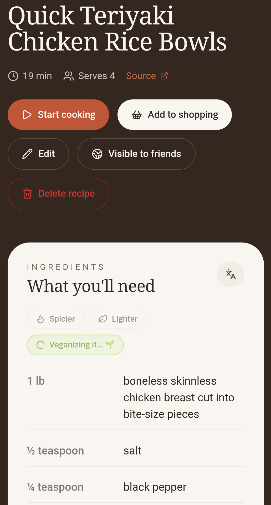 Make every recipe yours